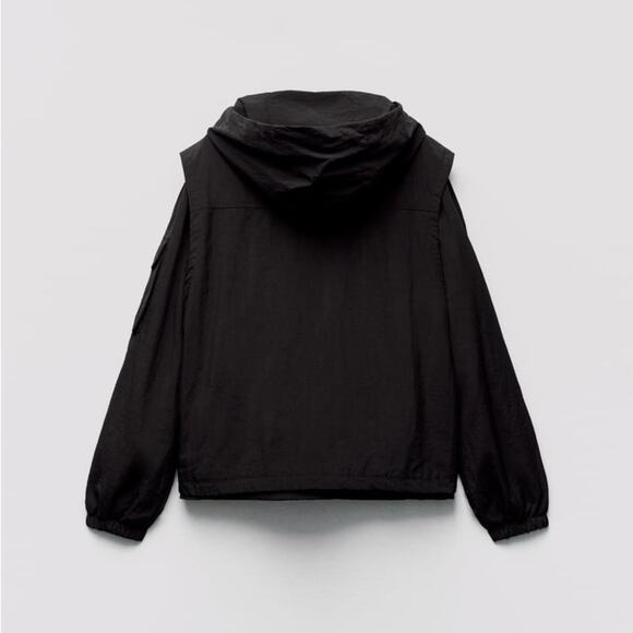ZARA 2 IN 1 TECHNICAL JACKET ZW LIMITED EDITION - Picture 3 of 13